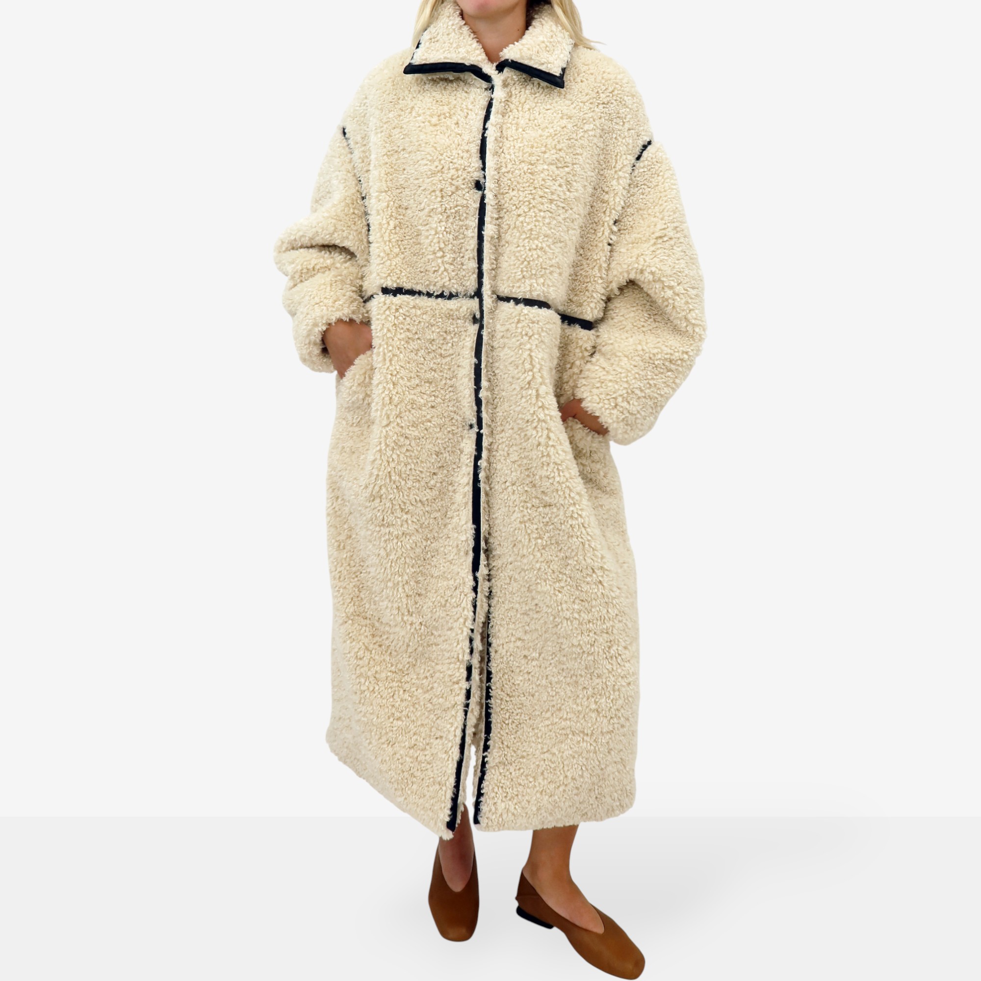 Hunter Jane Cotton Canvas A-Line Padded Coat - TSC.ca