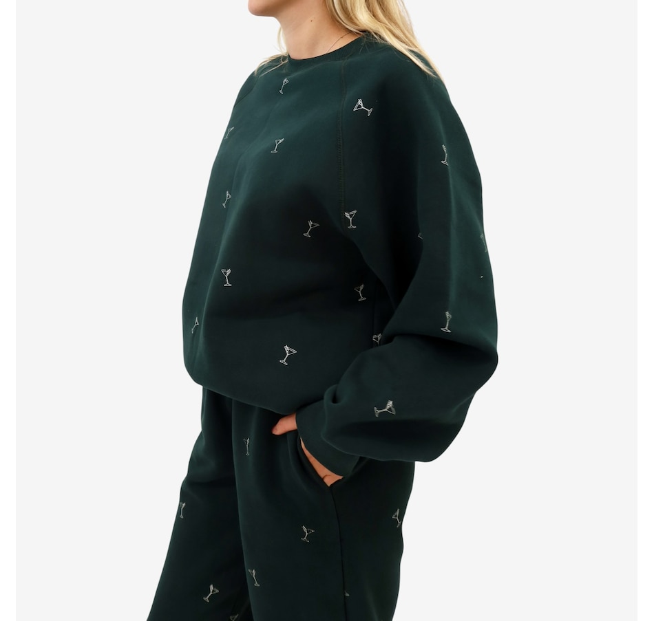 Image 103263_ALTMORE2.jpg, Product 103-263 / Price $119.00, Brunette The Label All Over Martini NYBF Sweater from Brunette The Label on TSC.ca's Fashion department