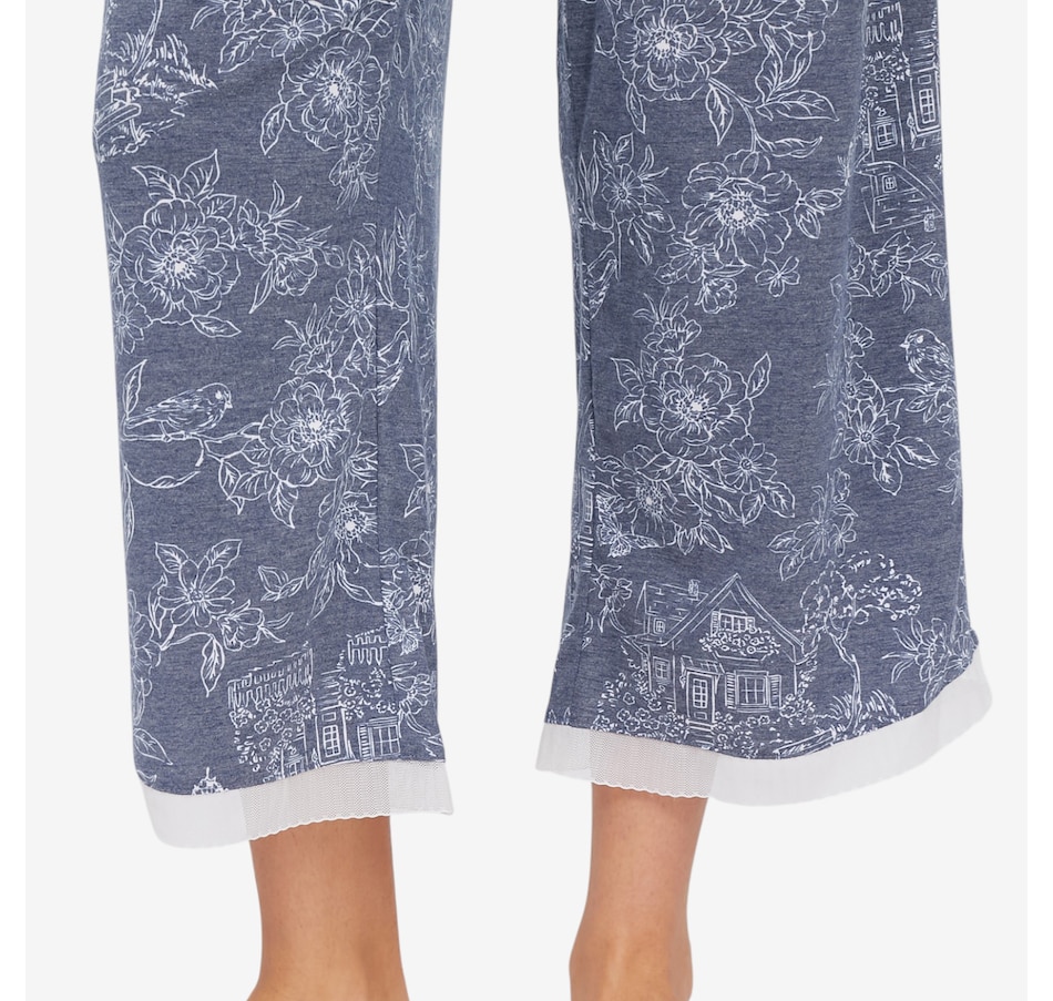 Image 103267_ALTMORE3.jpg, Product 103-267 / Price $70.00, Cuddl Duds Classic Jersey With Mesh Trim PJ Set from Cuddl Duds on TSC.ca's Fashion department