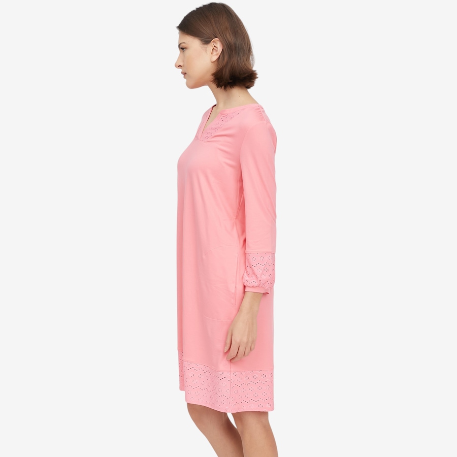 Image 103270_ALTMORE1.jpg, Product 103-270 / Price $29.88, Cuddl Duds Flexwear with Eyelet Lounge Dress from Cuddl Duds on TSC.ca's Fashion department