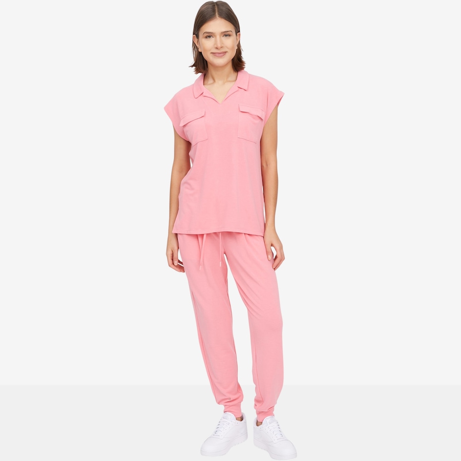 Image 103271_ALTMORE5.jpg, Product 103-271 / Price $24.88, Cuddl Duds Modern Jersey Knit Collared Tee from Cuddl Duds on TSC.ca's Fashion department