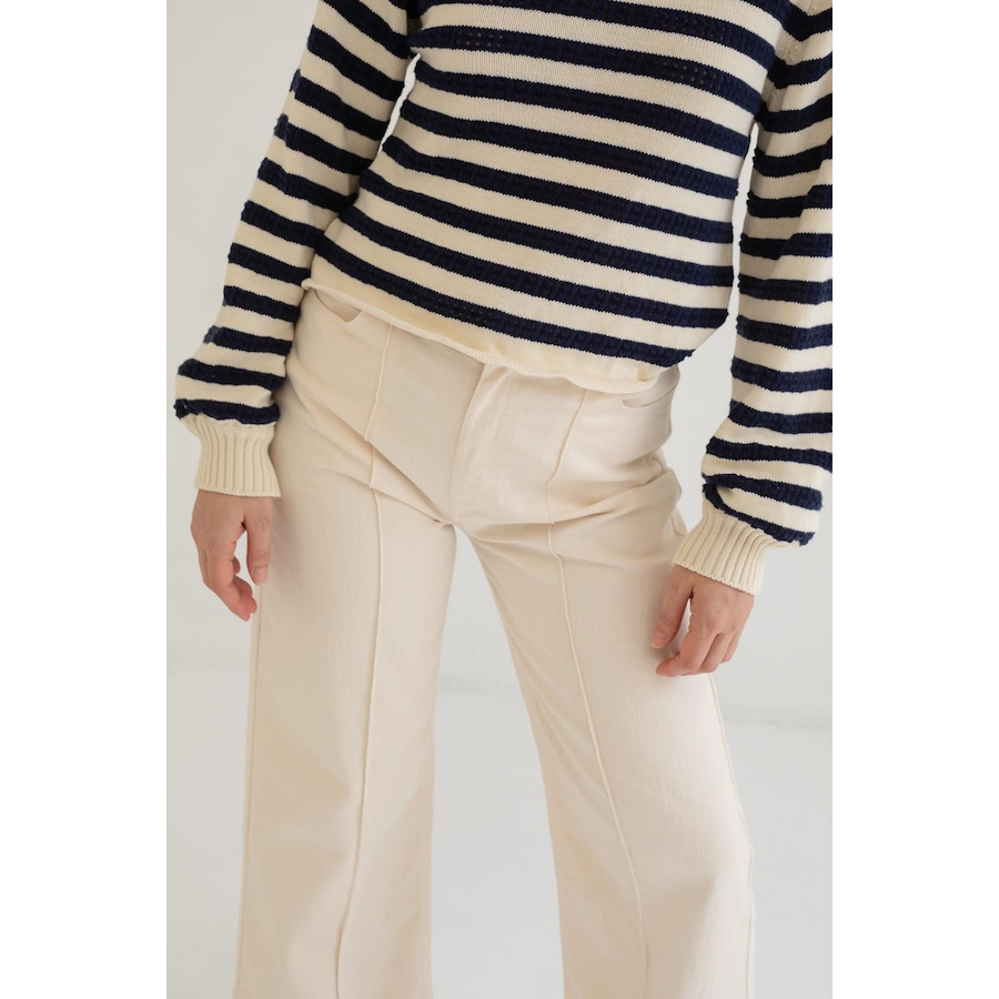 Image 103286_ALTMORE4.jpg, Product 103-286 / Price $49.33, Mus & Bombon Pantelleria Striped Open Knit Sweater from Mus & Bombon on TSC.ca's Fashion department