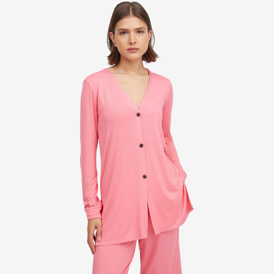 Image 103295_LPK.jpg, Product 103-295 / Price $60.00, Cuddl Duds Soft Stretch Cardi from Cuddl Duds on TSC.ca's Fashion department