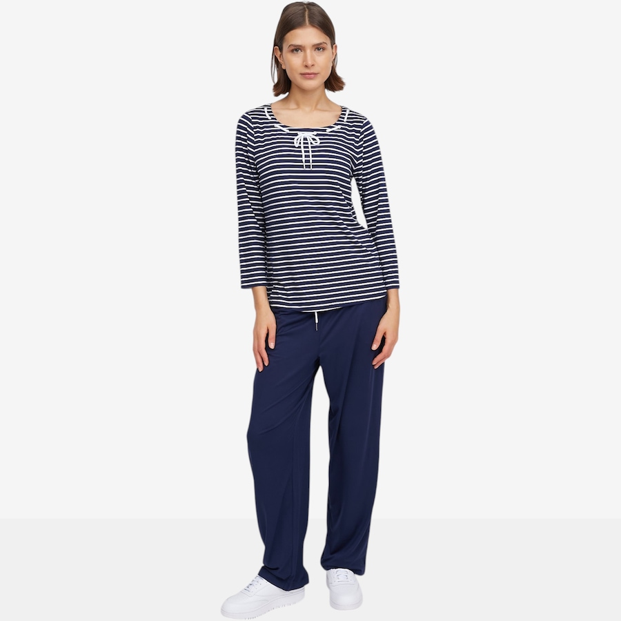 Image 103296_ALTMORE4.jpg, Product 103-296 / Price $55.00, Flexwear With Stretch 3/4 Sleeve Tee With Drawcord Detail from Cuddl Duds on TSC.ca's Fashion department