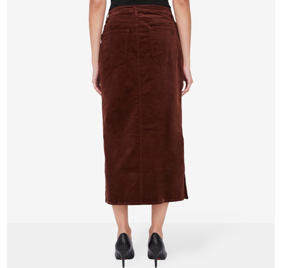 Image 103299_ALTMORE1.jpg, Product 103-299 / Price $64.88, Diane Gilman Side Slit Midi Skirt from DG2 by Diane Gilman on TSC.ca's Fashion department