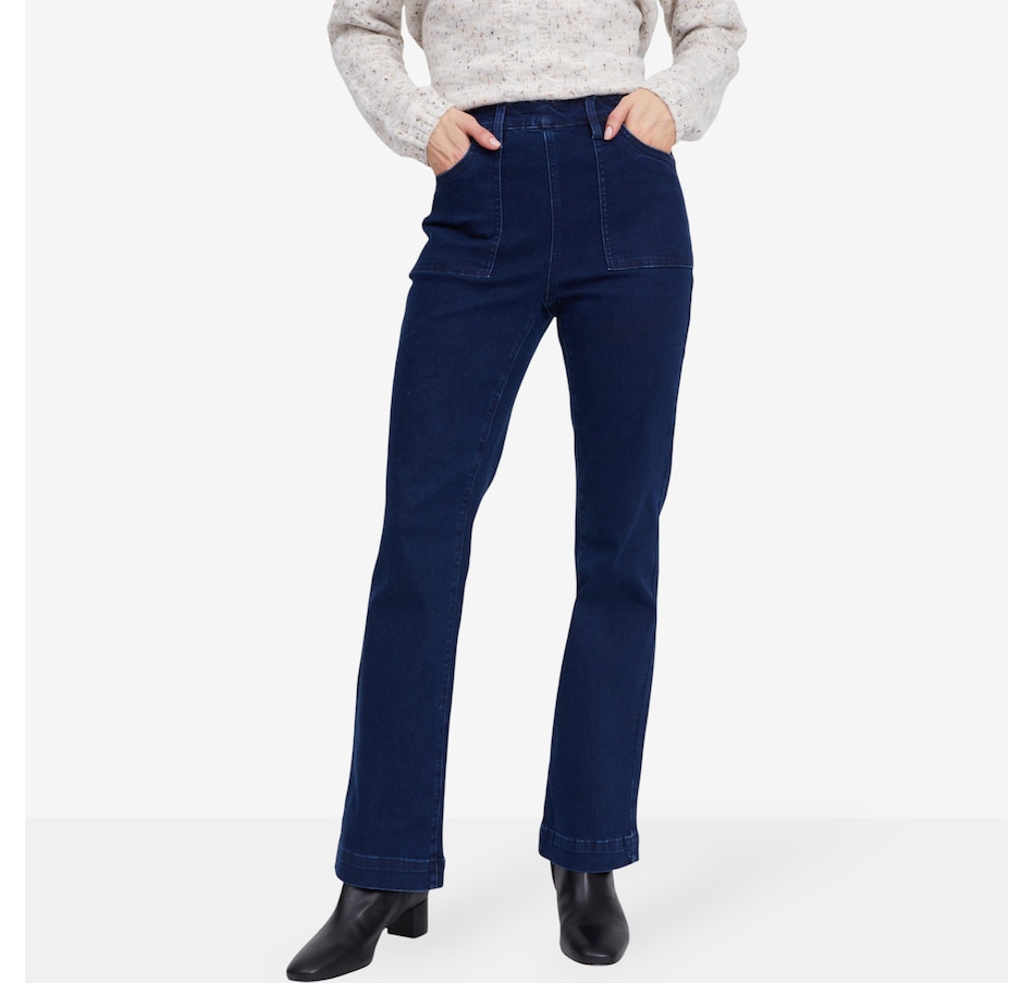 Image 103305_ALTMORE1.jpg, Product 103-305 / Price $59.88, Diane Gilman Lux Touch The New Bootcut Jean from DG2 by Diane Gilman on TSC.ca's Fashion department