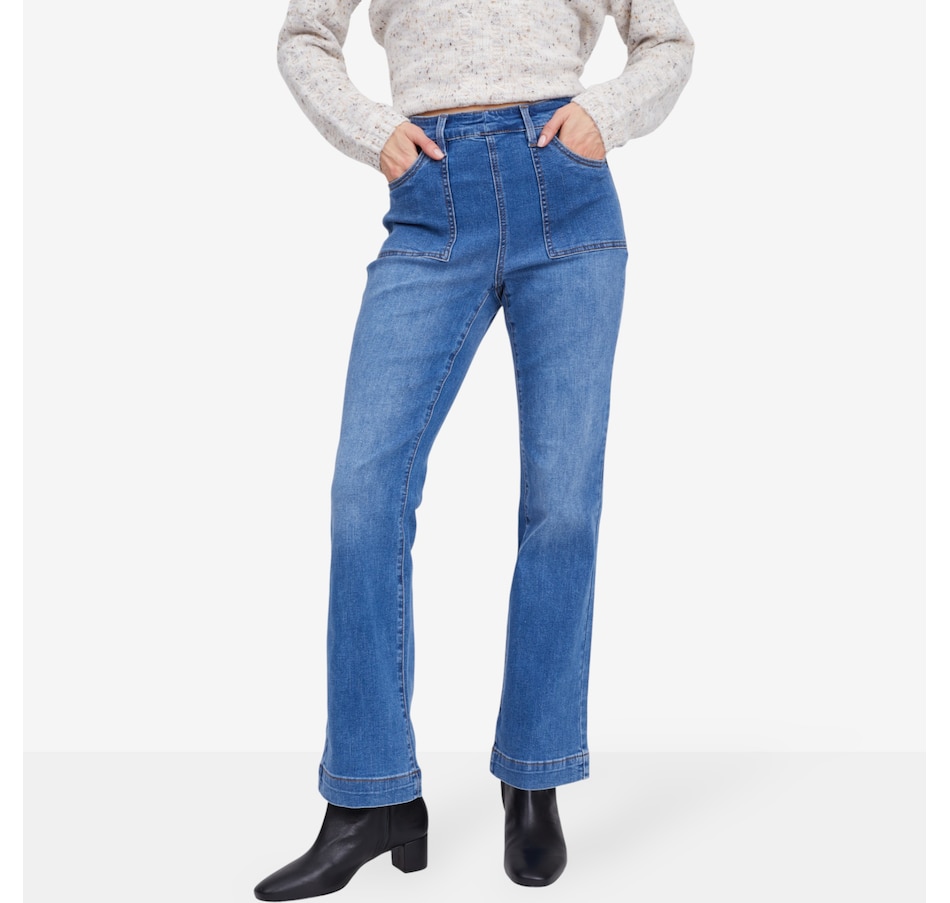 Image 103305_ALTMORE2.jpg, Product 103-305 / Price $59.88, Diane Gilman Lux Touch The New Bootcut Jean from DG2 by Diane Gilman on TSC.ca's Fashion department