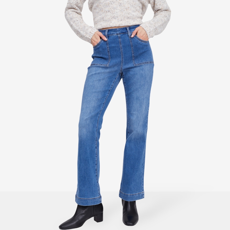 Image 103305_ALTMORE2.jpg, Product 103-305 / Price $59.88, Diane Gilman Lux Touch The New Bootcut Jean from DG2 by Diane Gilman on TSC.ca's Fashion department