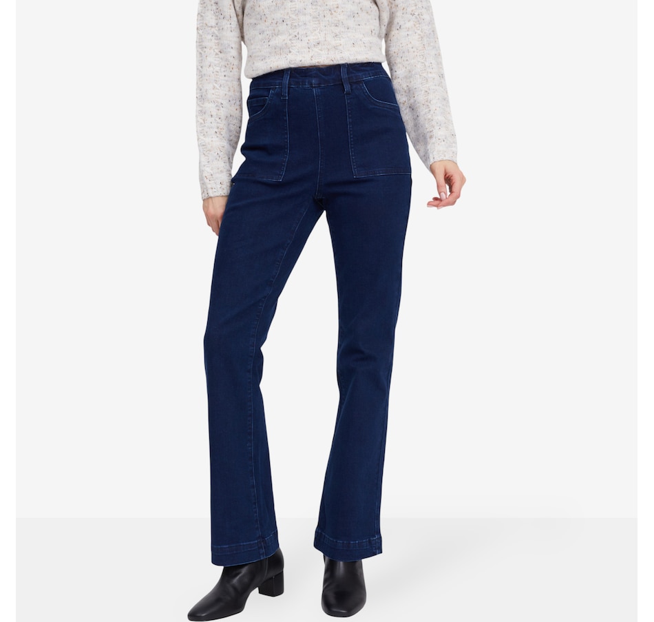 Image 103305_ID.jpg, Product 103-305 / Price $59.88, Diane Gilman Lux Touch The New Bootcut Jean from DG2 by Diane Gilman on TSC.ca's Fashion department