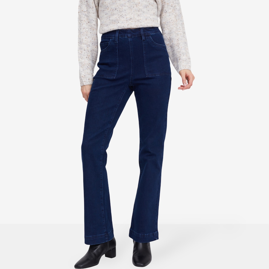 Image 103305_ID.jpg, Product 103-305 / Price $59.88, Diane Gilman Lux Touch The New Bootcut Jean from DG2 by Diane Gilman on TSC.ca's Fashion department