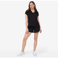 N Natori Soothe Rib Short Sleeve Short Set
