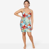 N Natori Tropical Breeze Stretch Silky Satin Chemise