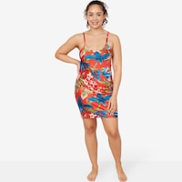 N Natori Tropical Breeze Stretch Silky Satin Chemise