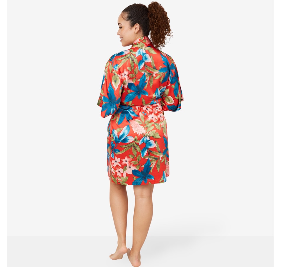 Image 103325_ALTMORE2.jpg, Product 103-325 / Price $29.33, N Natori Tropical Breeze Stretch Silky Satin Wrap from N Natori on TSC.ca's Fashion department