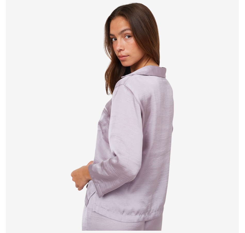 Image 103332_ALTMORE2.jpg, Product 103-332 / Price $89.33, Natori Edit Ashley Washed Satin Icon Notch PJ Set from N Natori on TSC.ca's Fashion department