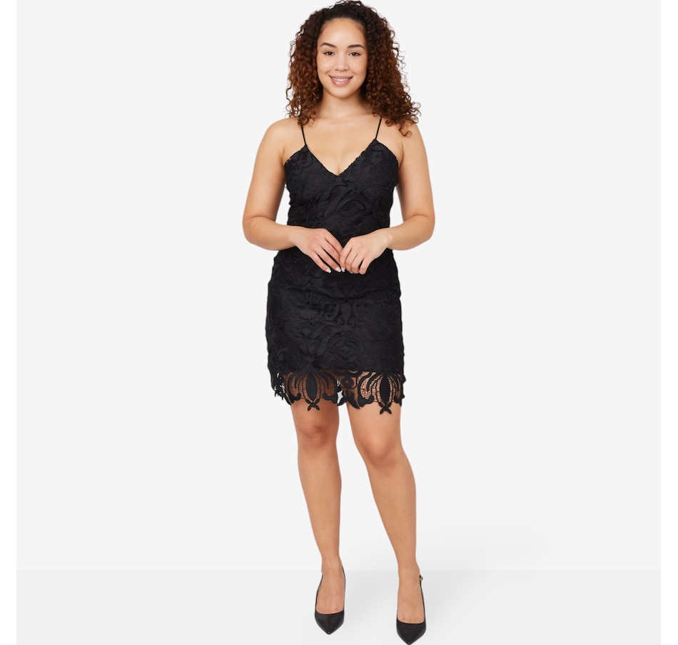 Image 103346_BLK.jpg, Product 103-346 / Price $179.88, N Natori Suzani Lace Slip Dress from N Natori on TSC.ca's Fashion department