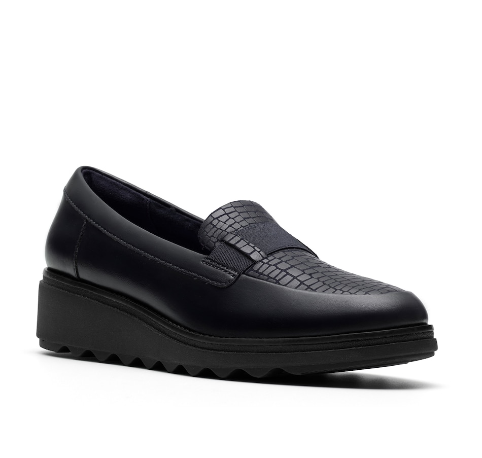 Image 103351_NVYRC.jpg, Product 103-351 / Price $120.00, Clarks Sharon Pace Loafer from Clarks Footwear on TSC.ca's Shoes department