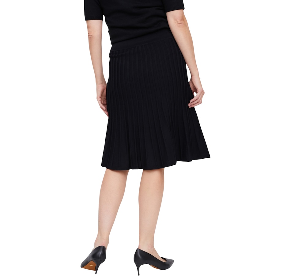 Image 103355_ALTMORE1.jpg, Product 103-355 / Price $79.88, Guillaume Knee Length Ribbed Rib Knit Skirt from Guillaume on TSC.ca's Fashion department