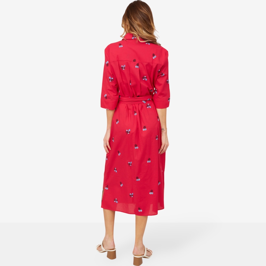 Image 103372_ALTMORE3.jpg, Product 103-372 / Price $69.88, by Stacy London Floral Embroidered Cotton Shirt Dress from by Stacy London on TSC.ca's Fashion department