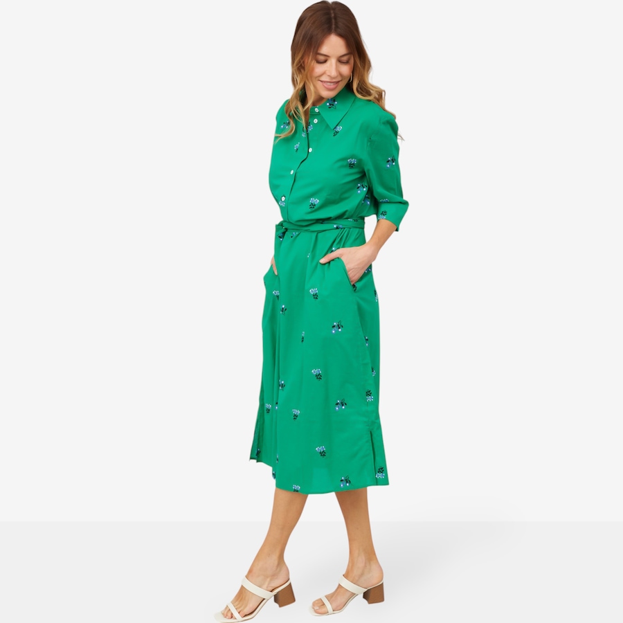Image 103372_ALTMORE4.jpg, Product 103-372 / Price $69.88, by Stacy London Floral Embroidered Cotton Shirt Dress from by Stacy London on TSC.ca's Fashion department