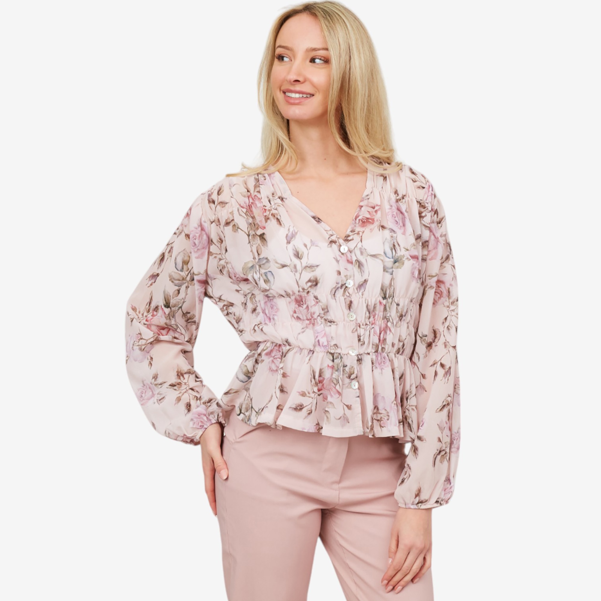 トップス soor ploom Astrid blouse, Floral Blouse Astrid liberty print SOOR PLOOM - AMA etc.