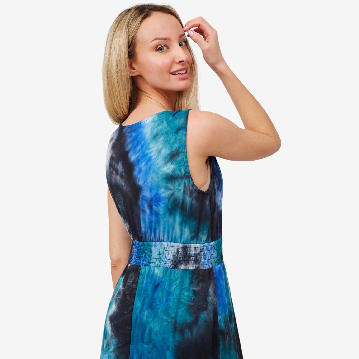 Nina Leonard Tie Dye Maxi Dress - TSC.ca