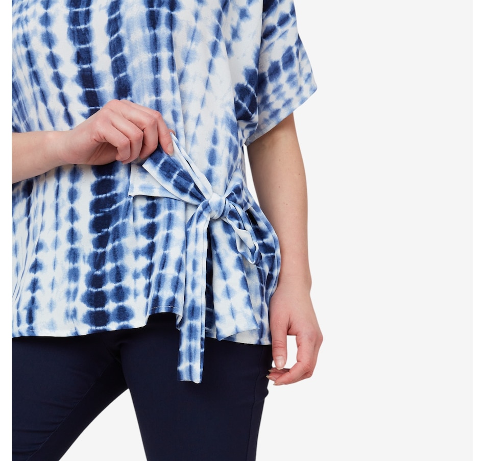 Image 103474_ALTMORE1.jpg, Product 103-474 / Price $19.33, Nina Leonard Dolman Sleeve Round Neck Textured Wave Boxy Top from Nina Leonard on TSC.ca's Fashion department