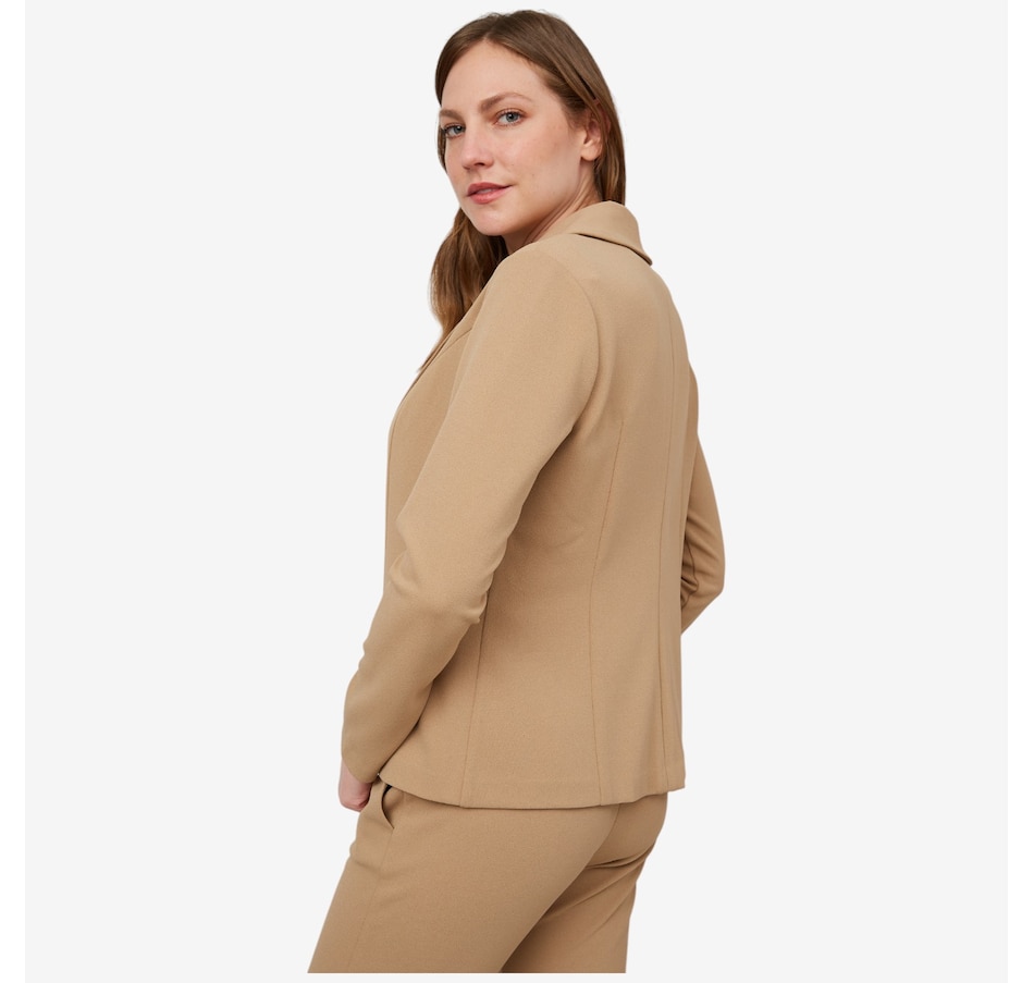 Image 103478_ALTMORE2.jpg, Product 103-478 / Price $19.33, Nina Leonard Collared Long Sleeve Blazer from Nina Leonard on TSC.ca's Fashion department