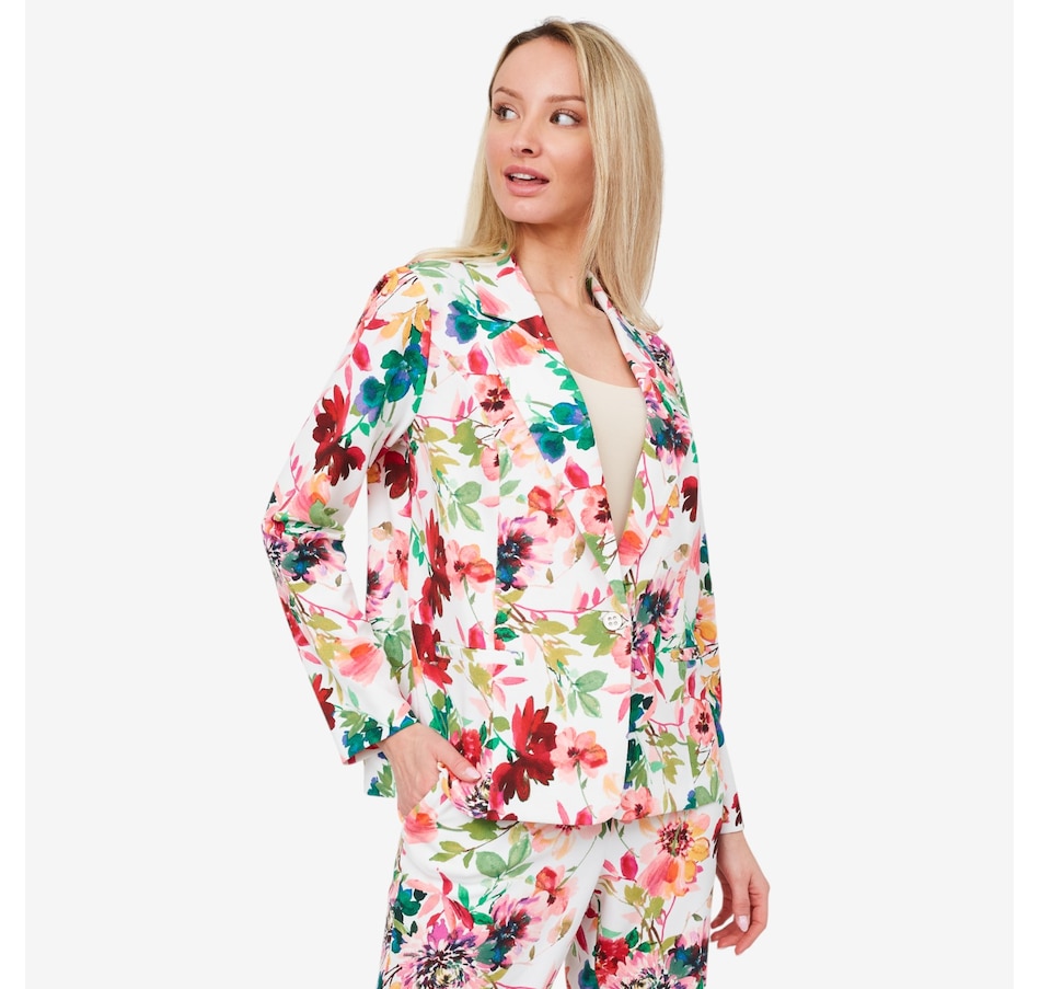 Image 103478_IVYM.jpg, Product 103-478 / Price $19.33, Nina Leonard Collared Long Sleeve Blazer from Nina Leonard on TSC.ca's Fashion department