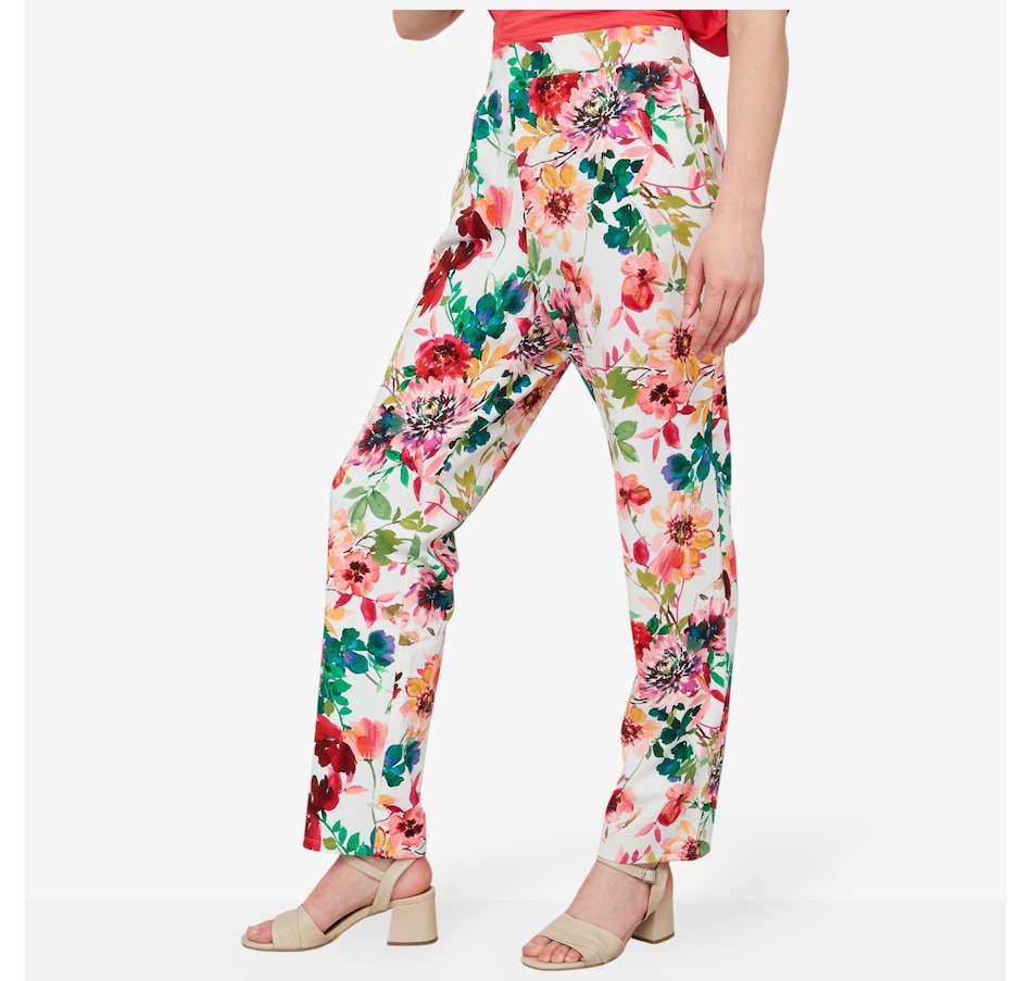 Image 103479_ALTMORE1.jpg, Product 103-479 / Price $29.33, Nina Leonard Straight Leg Elastic Waist Pant from Nina Leonard on TSC.ca's Fashion department