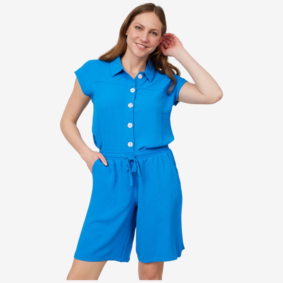 Image 103480_OCSUR.jpg, Product 103-480 / Price $19.33, Nina Leonard Textured Wave Bermuda Short from Nina Leonard on TSC.ca's Fashion department