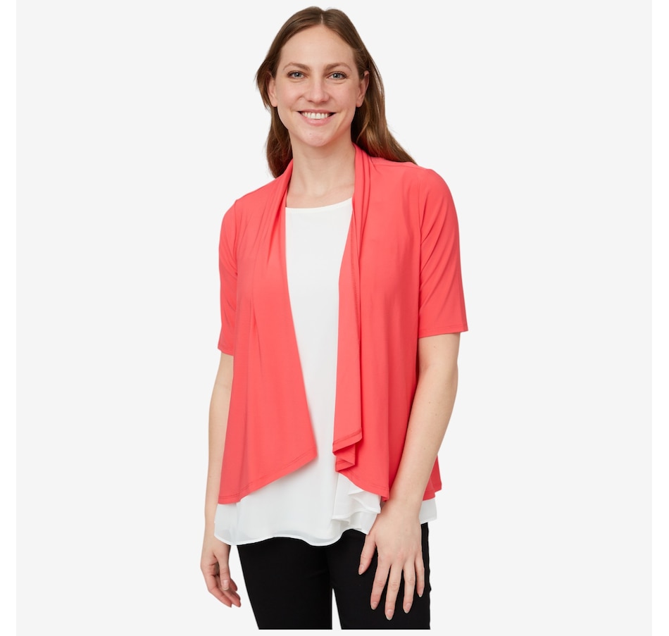 Image 103481_FPU.jpg, Product 103-481 / Price $19.33, Nina Leonard Bolero from Nina Leonard on TSC.ca's Fashion department