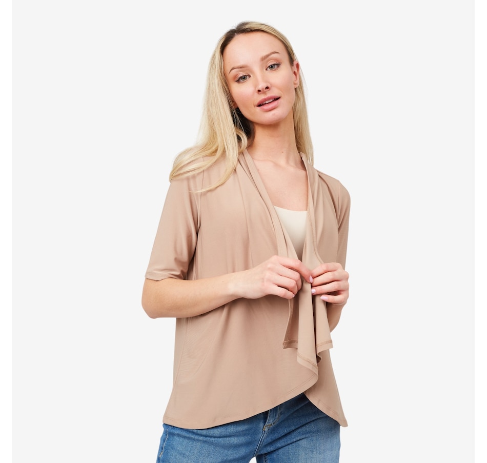 Image 103481_TN.jpg, Product 103-481 / Price $19.33, Nina Leonard Bolero from Nina Leonard on TSC.ca's Fashion department