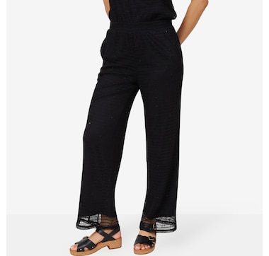 Product 103-507 / Price $59.99 , Nina Leonard Wide Leg Pant with Pockets