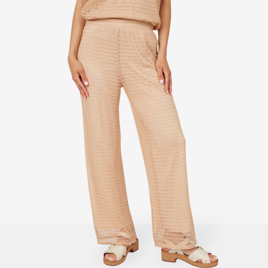 Image 103507_KHA.jpg, Product 103-507 / Price $24.33, Nina Leonard Wide Leg Pant with Pockets from Nina Leonard on TSC.ca's Fashion department