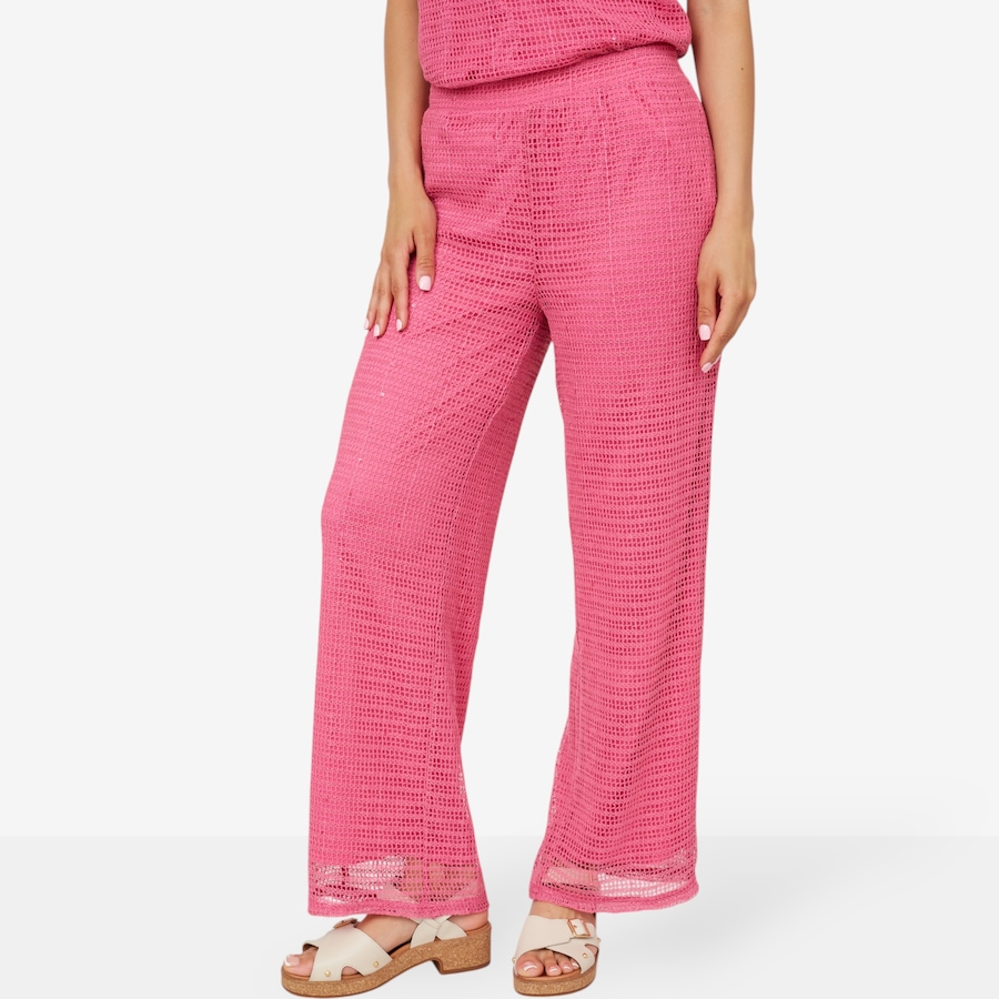 Image 103507_PNK.jpg, Product 103-507 / Price $24.33, Nina Leonard Wide Leg Pant with Pockets from Nina Leonard on TSC.ca's Fashion department