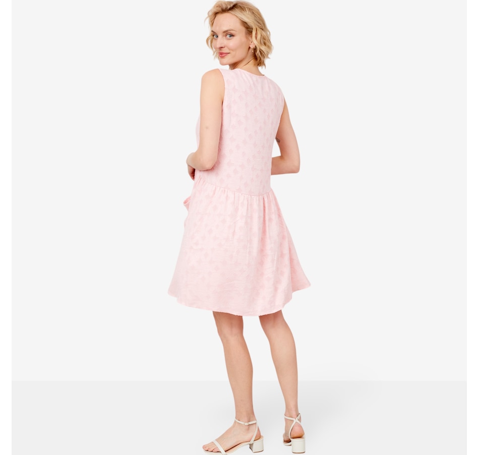 Image 103508_ALTMORE2.jpg, Product 103-508 / Price $24.33, Nina Leonard V-Neck Button Front Dress with Front Pockets from Nina Leonard on TSC.ca's Fashion department