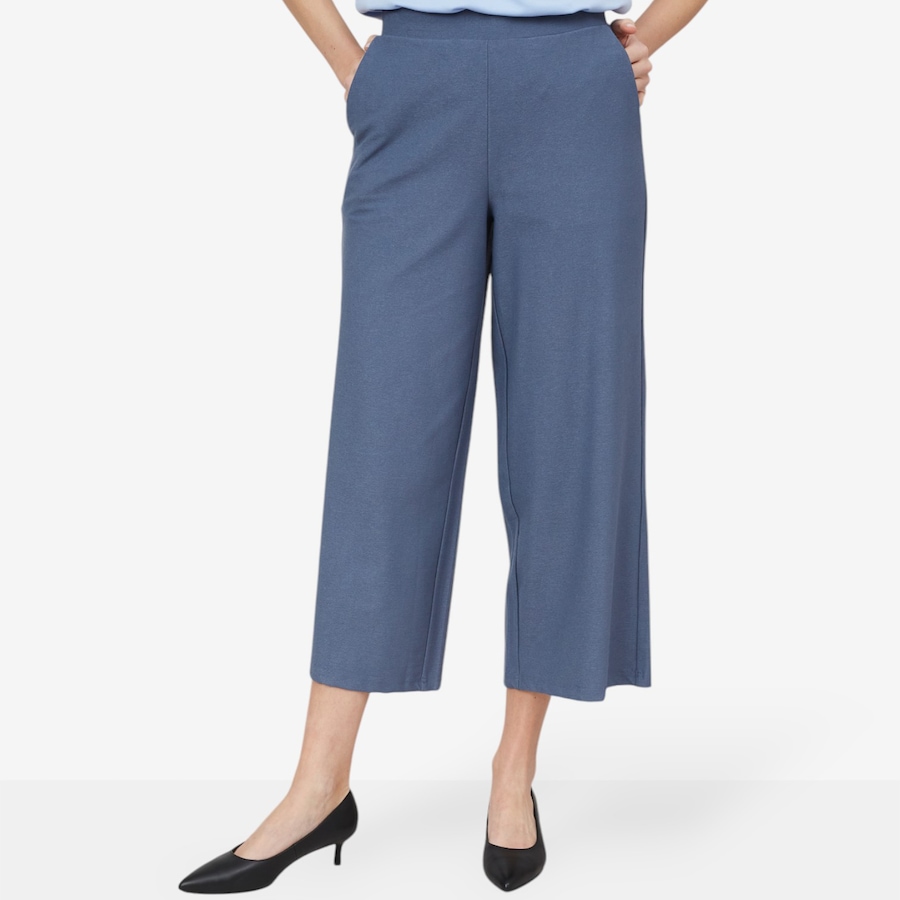 Image 103514_ALTMORE1.jpg, Product 103-514 / Price $34.33, Wynne Style Essential Knit Crepe Wide Leg Pant from Wynnelayers on TSC.ca's Fashion department
