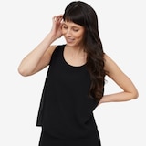 Wynne Style Chiffon Double Layer Tank