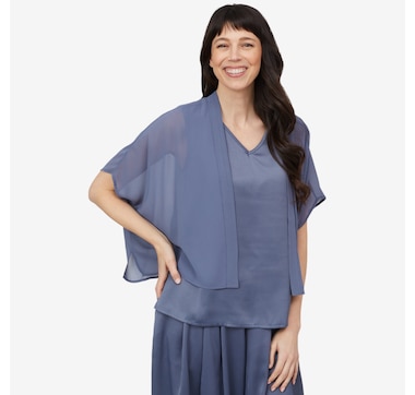 Wynne Style Chiffon Shrug