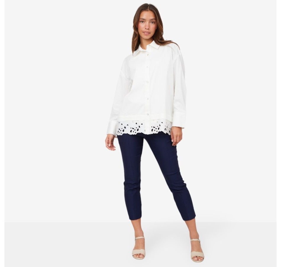 Image 103534_DEEIO.jpg, Product 103-534 / Price $49.33, Wynne Style Polished FlatterFit Cropped Pant from Wynnelayers on TSC.ca's Fashion department