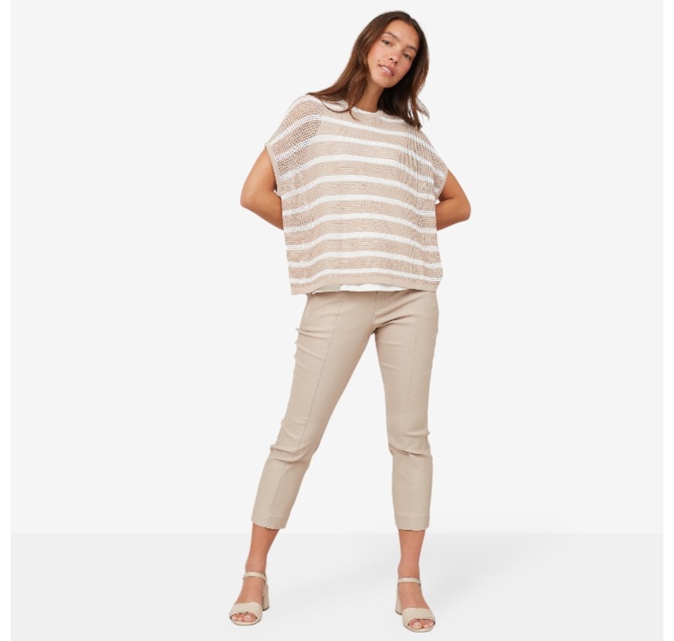 Image 103534_SAN.jpg, Product 103-534 / Price $49.33, Wynne Style Polished FlatterFit Cropped Pant from Wynnelayers on TSC.ca's Fashion department