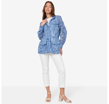Product 103-543 / Price $169.90 , Wynne Style Embroidered Mesh Summer Jacket