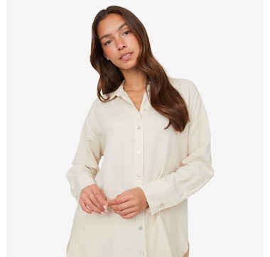 Wynne Style Linen Blend Summer Shirt