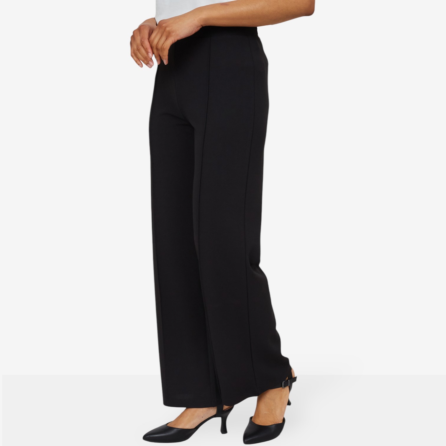 Guillaume Pin Tuck Soft Flare Crepe Pants - TSC.ca
