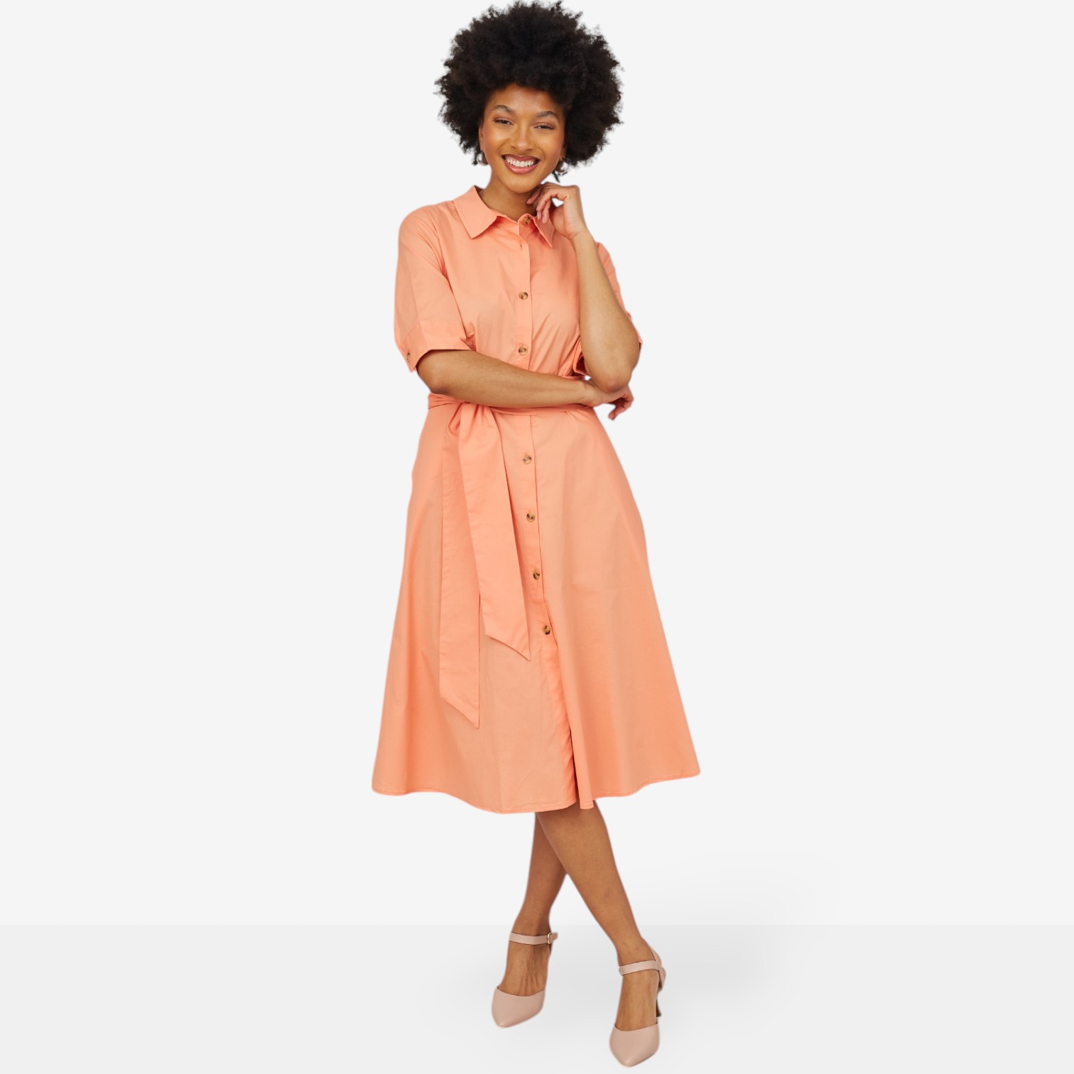 Guillaume Classic Stretch Cotton Shirt Dress - TSC.ca