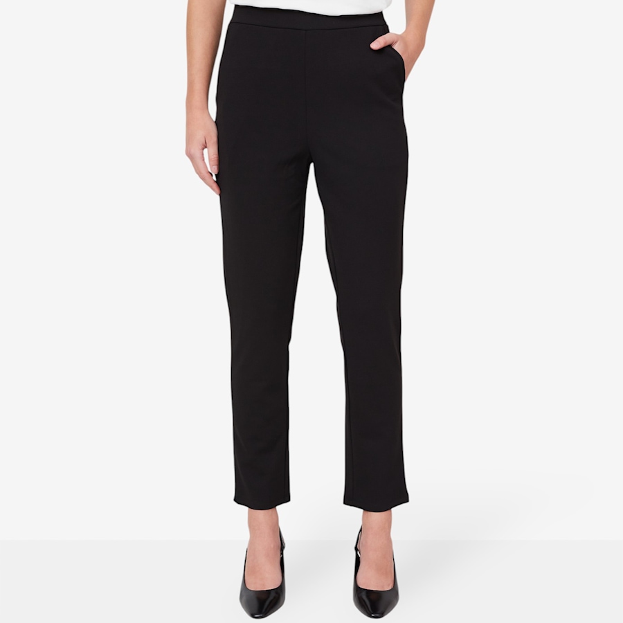 Image 103568_BLK.jpg, Product 103-568 / Price $44.33, Guillaume Stretch Crepe Slim Ankle Pant from Guillaume on TSC.ca's Fashion department