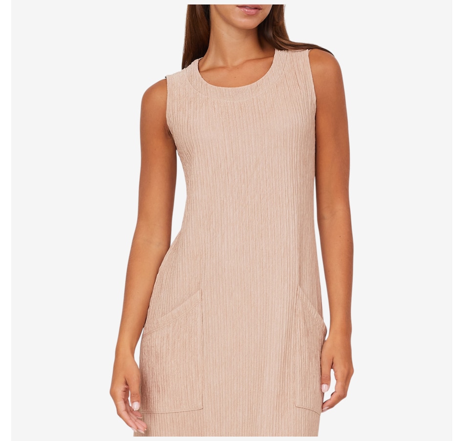 Image 103589_ALTMORE1.jpg, Product 103-589 / Price $64.88, Marallis Crinkle Knit Sleeveless Dress from Marallis on TSC.ca's Fashion department