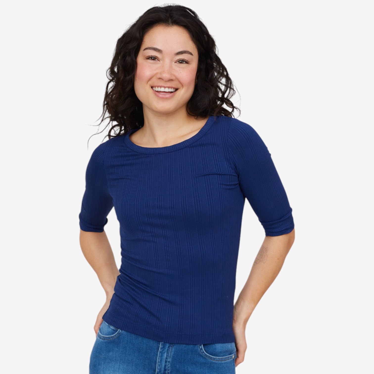 melt the lady glimpse knit tops