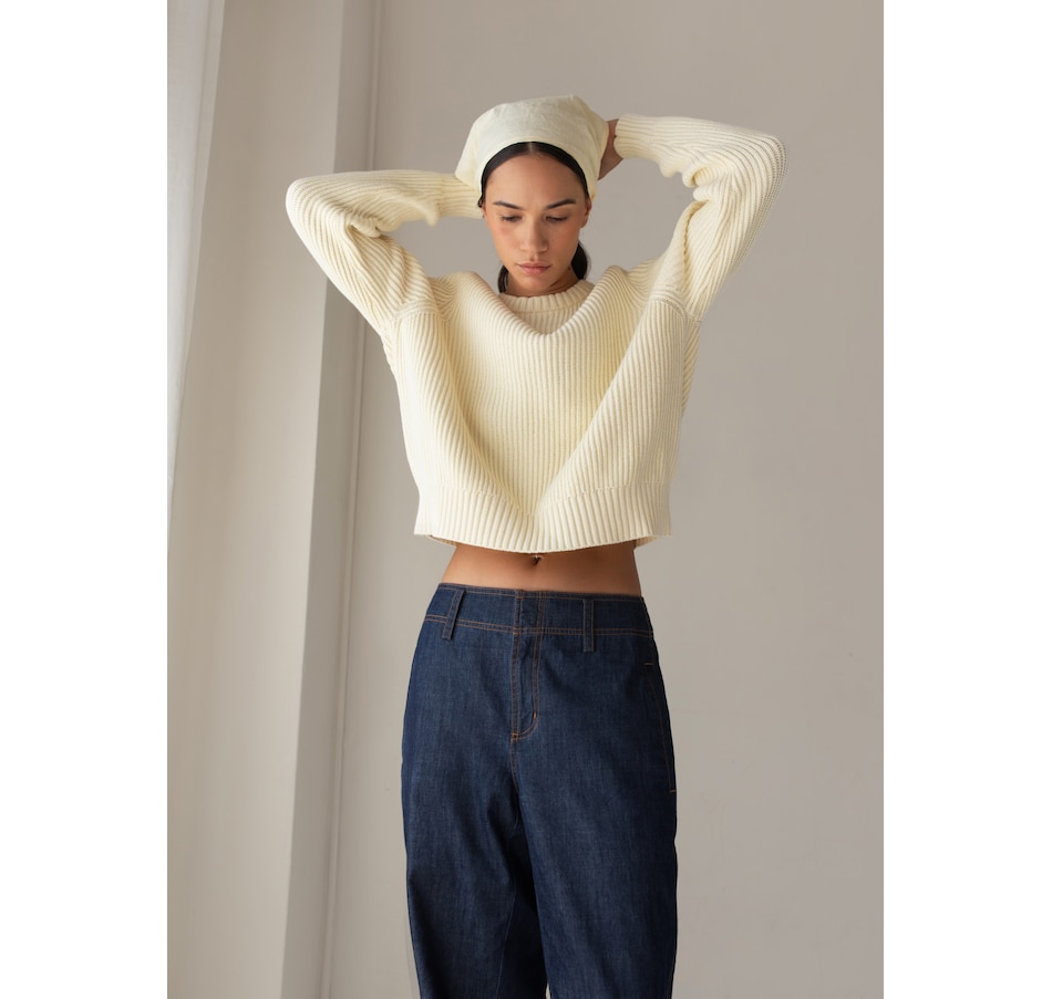 Image 103642_ALTMORE2.jpg, Product 103-642 / Price $104.88, Paper Label Avery Crew Neck Cotton Sweater from Paper Label on TSC.ca's Fashion department